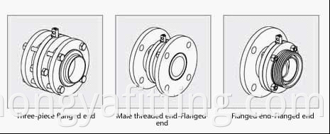 Hygienic Pneumatic Three-piece Butterfly Valve